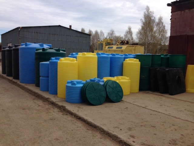 Пластиковая емкость для воды 500 л