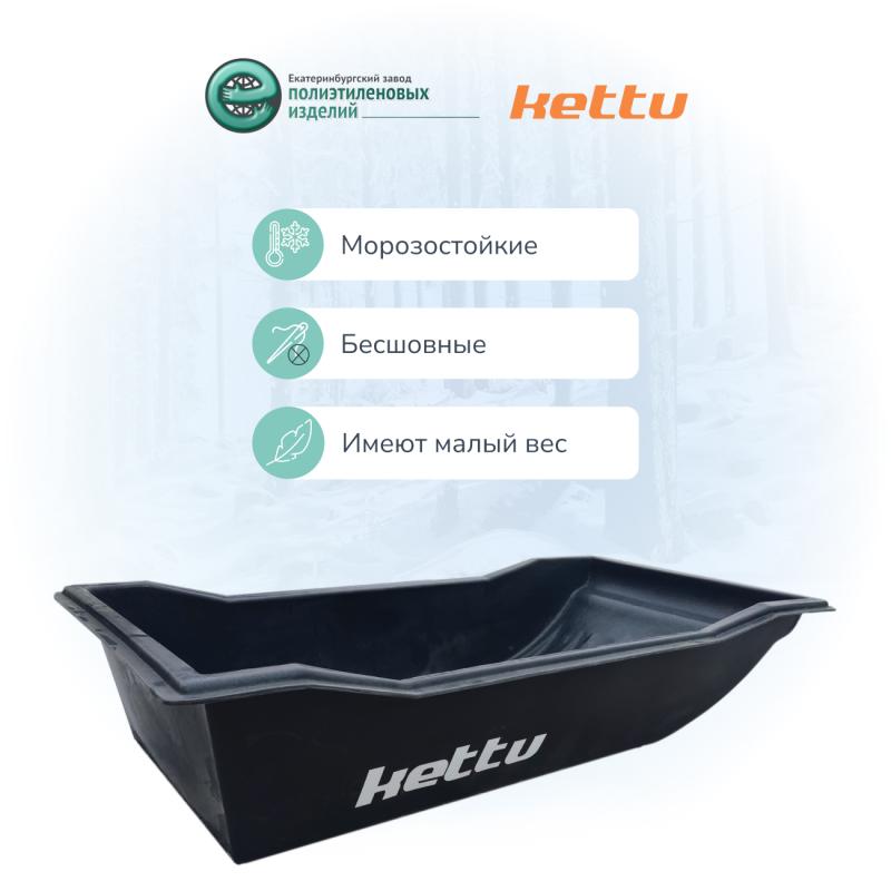 Сани-волокуши Kettu Magnum без дышла