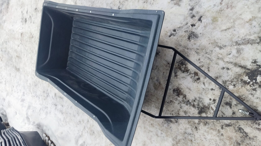 Сани-волокуши Kettu OPTIM с дышлом