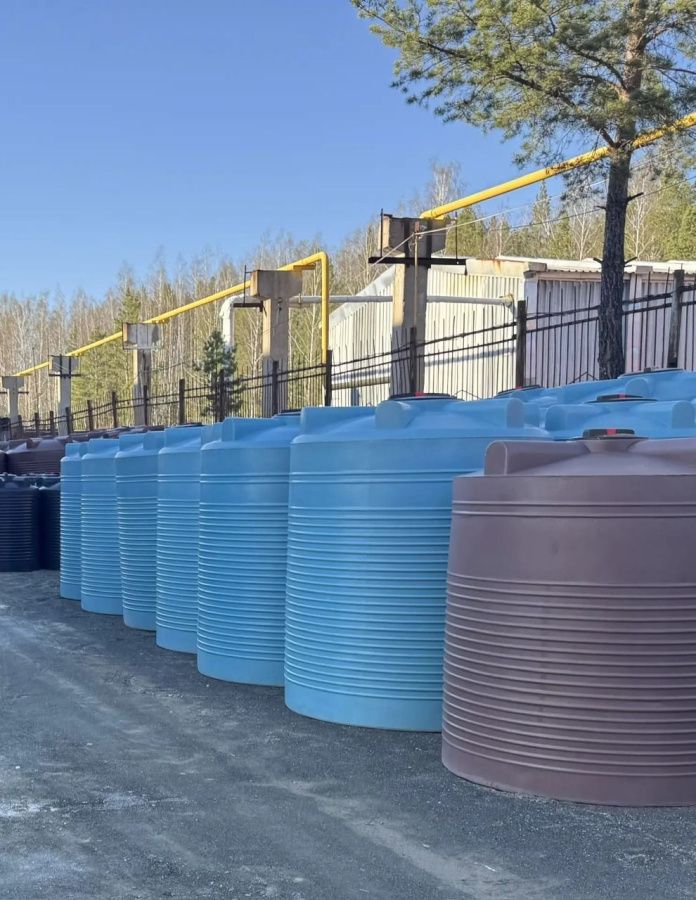 Пластиковая емкость для воды 3000 л