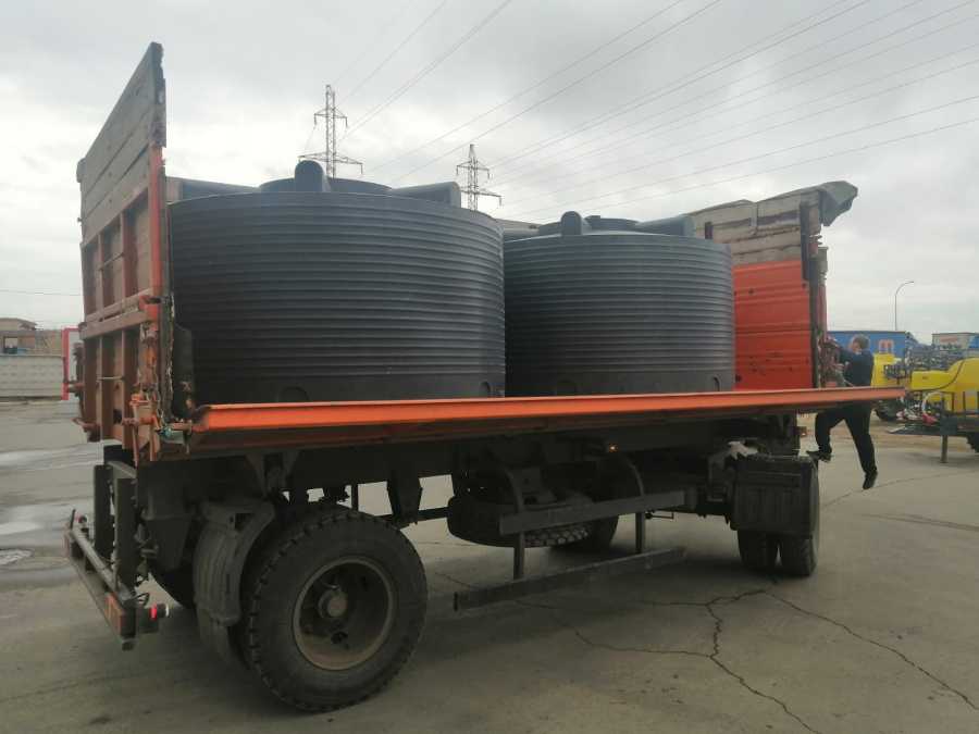 Изотермическая емкость. Кассета 2*5000 л