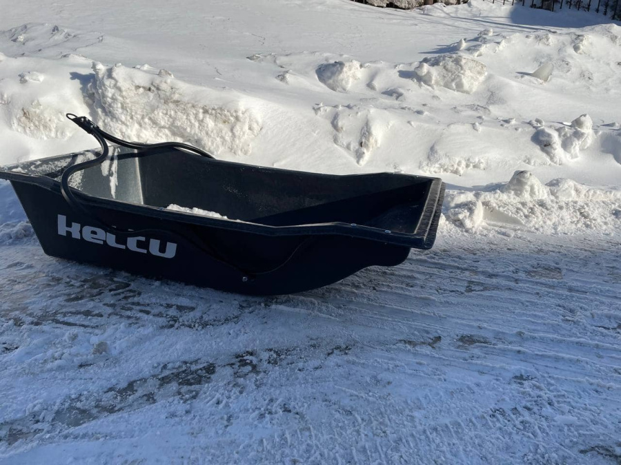 Сани-волокуши Kettu Kompakti с дышлом с боковым креплением