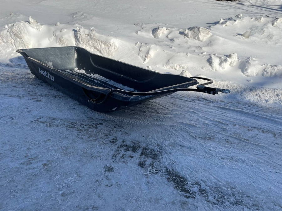 Сани-волокуши Kettu Magnum PLUS с дышлом с боковым креплением