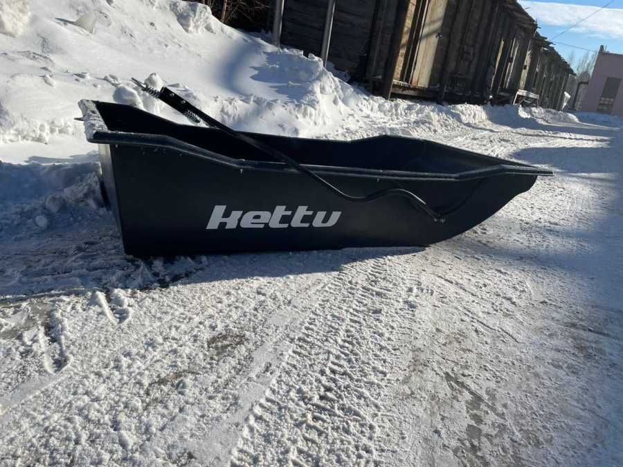 Сани-волокуши Kettu Magnum с дышлом с боковым креплением