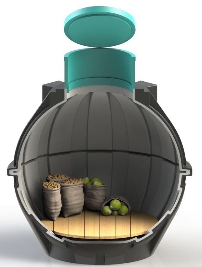 Пластиковый погреб для дачи