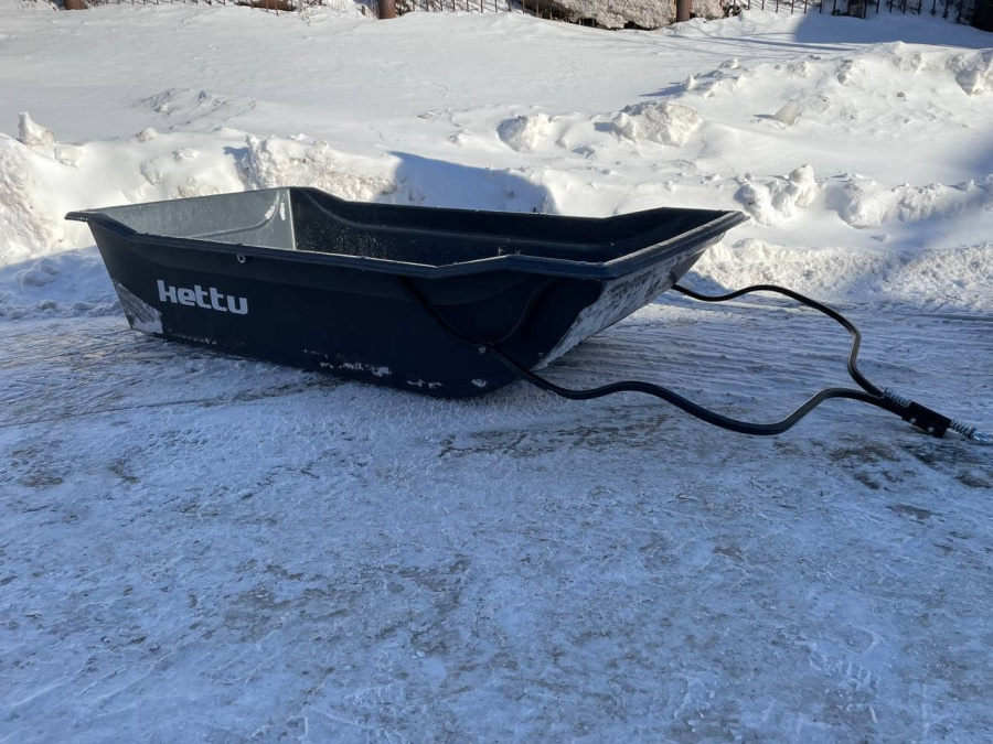 Сани-волокуши Kettu OPTIM с дышлом с боковым креплением