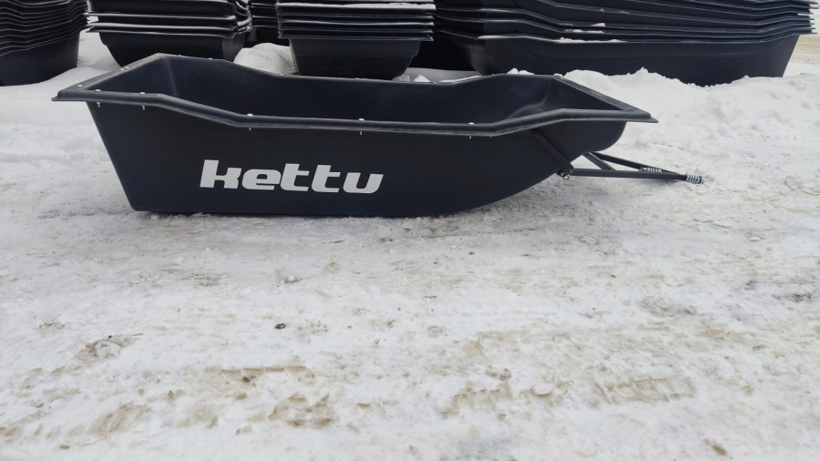 Сани-волокуши Kettu Kompakti с дышлом