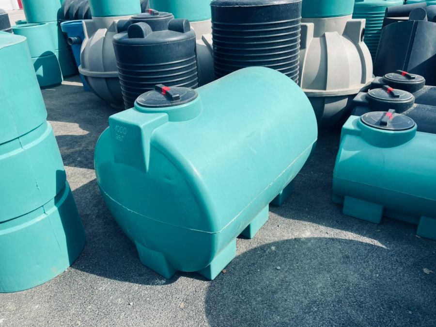 Горизонтальная емкость 1000