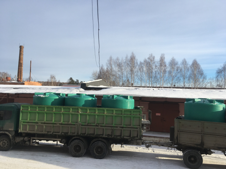 Сельскохозяйственная емкость. Кассета 3*5500 л