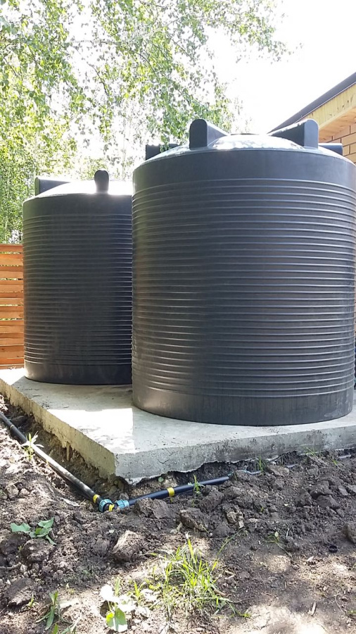 Пластиковая емкость для воды 5500 л