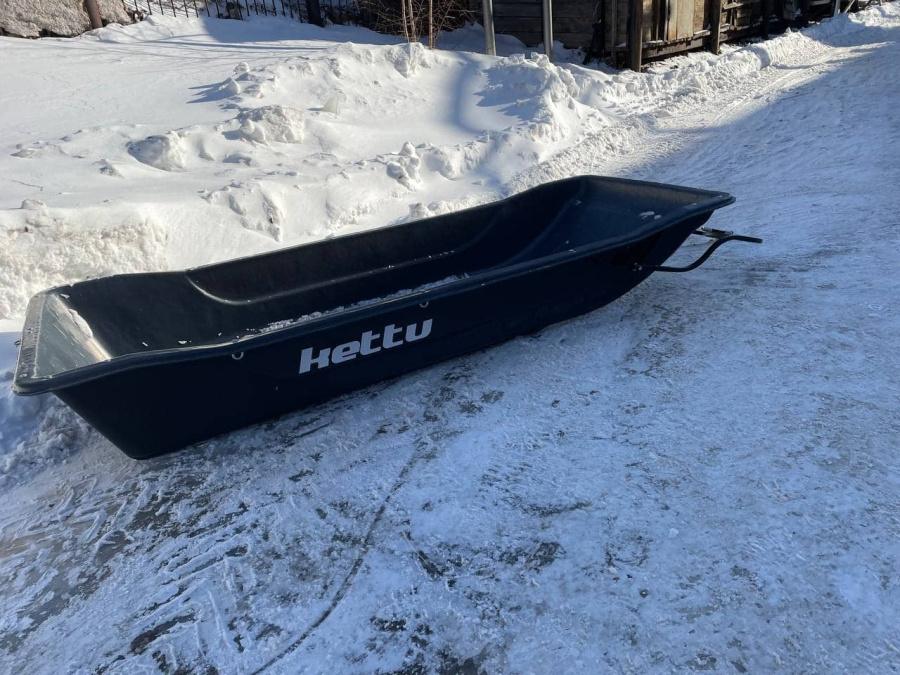 Сани-волокуши Kettu Magnum PLUS с дышлом с боковым креплением